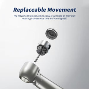 Jingnuo YLW-0L4P-A Elektrische Tandheelkundige Hoge-Snelheid Handstuk Titanium Anti-Zuig Lucht Turbine Motor 4 Water Spray <span class=keywords><strong>CE</strong></span> Gecertificeerd - Product Image 4