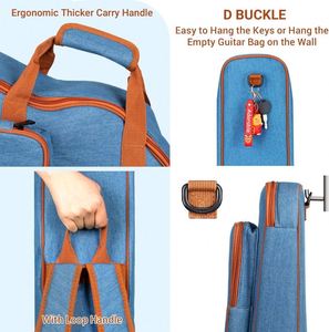 Muestra Gratuita, Venta Directa de Fábrica, Funda para Teclado Acústico de 40/41 Pulgadas, Doble Correa, Colorida, 5mm de Grosor - Product Image 5