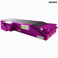 Système de convoyeur à bande extensible à entraînement hydraulique, résistant aux hautes températures, pour distribution en entrepôt, avec bande en caoutchouc de qualité industrielle