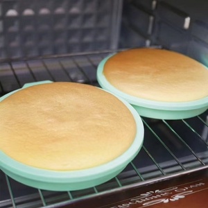 Silicone Chiffon <strong>Cake</strong> Mold 4/<strong>6</strong>/8 Inch Round No-cut <strong>Layered</strong> Rainbow Mousse <strong>Cake</strong> Baking Tool - Product Image 2