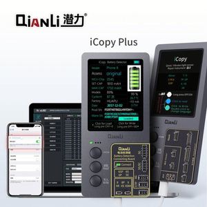 QianLi <span class=keywords><strong>ICopy</strong></span> Plus pour Iphone5/5S/6/6S/7/8/<span class=keywords><strong>X</strong></span>/ XS examen de la batterie affichage de la tonalité vraie - Product Image 1