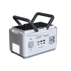 Pure Sine Wave 1500W 2000W 3000W Portable Power Storage Station Solar Generator Residential Camping Lithium Battery