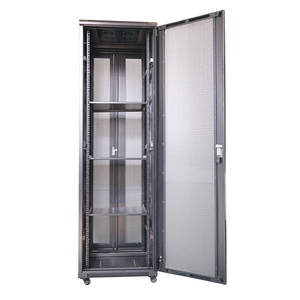 Gabinete para Servidor de 19 Pulgadas con Gestión de Flujo de Aire, Puertas Perforadas, 42U, 800x1000mm, en Stock, Protección IP20 - Product Image 3
