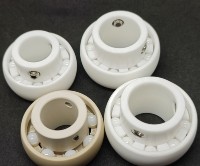 Roulement à billes hybride en acier inoxydable et céramique UC206, diamètre intérieur 30 mm, pour charges légères à grande vitesse, machines alimentaires