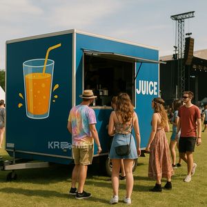 2025 Party Bus Equipment Pizza coffee Catering Trailer Ice Cream Vintage Truck For <b>Sale</b> Food Cart - Product Image 3