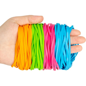 <span class=keywords><strong>Bricolage</strong></span> créatif Élastique marqué sans décoloration Grands <span class=keywords><strong>élastiques</strong></span> multicolores <span class=keywords><strong>Élastiques</strong></span> personnalisés multifonctionnels - Product Image 1