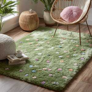 Tapis tuftés à la main avec des motifs en fibres naturelles Ensembles de tapis faits à la main en prix de gros Tapis en laine sur mesure - Product Image 1