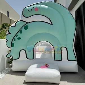 บ้านลมเป่าลมรูปไดโนเสาร์สำหรับเด็กเล่นกลางแจ้งแบบเชิงพาณิชย์ - Product Image 5
