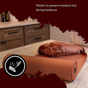 Food Grade Recyclable Smoked <b>Pink</b> Kraft Paper Butcher <b>Wrap</b> for Barbecue Meat Made in China - Product Image 2