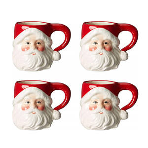 Tasse de noël en céramique, pour le café, peinte à la main, <span class=keywords><strong>2022</strong></span> - Product Image 1