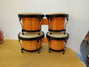 Bongos de Madera de Toon Blancos/Bongó de Percusión Latina de Madera (BOBCS006) - Product Image 6