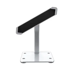 Anti-Theft döner Tablet ekran standı Metal Tablet Pc masaüstü standı Tablet standı kilit ile