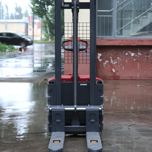 Carretilla elevadora eléctrica Mini Reach Truck de alta calidad para varias ocasiones Apilador versátil - Product Image 6