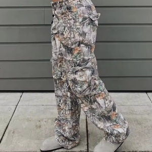 High Quality Custom 100% Cotton Colored Water Hunting Tree Camo Stacked Parachute Carpenter Digital Printing Hip Hop <b>Men's</b> - Product Image 2