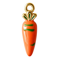 Pendentif en acier inoxydable 316 en forme de goutte d'huile de piment 3D simulé, accessoire DIY pour bracelet, collier, porte-clés