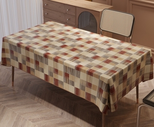 Kỳ nghỉ theo chủ đề hoa Ribbon-in không thấm nước PVC Khăn trải bàn Lễ Hội Nhà ăn trang trí nội thất Sản phẩm không dệt - Product Image 2