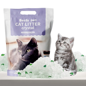 Arena para Gatos de Silicona de Secado Rápido, Baja Absorción de Agua, No Aglomerante, Bajo Contenido de Polvo, Protección Ambiental, Personalizable - Product Image 1