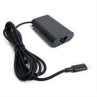 Chargeur secteur USB-C ovale 45W 20V 2.25A 4ème génération pour ordinateur portable compatible Dell XPS 13 9370 Latitude 5320 7320 7420