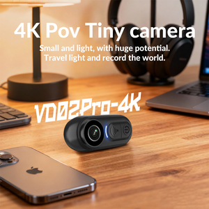 Caméra d'action avec vidéo 4K Ultra HD et connectivité Wi-Fi pour la prise de <span class=keywords><strong>vue</strong></span> à la <span class=keywords><strong>vue</strong></span> du client et les sports de plein air - Product Image 2