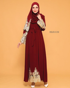 Low Price Salwar Luxurious Embroidered Kaftan <strong>Sarees</strong> Party Wear Wedding Kurta Sets for Women Muslim Dress Long Sleeve Abaya - Product Image 6