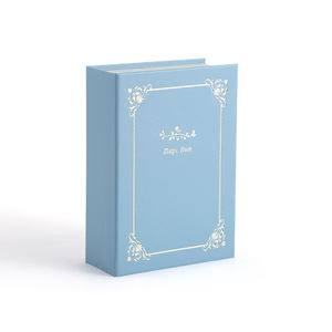 Custom Logo Luxury PU Leather Jewelry Organizer Book Shape Travel Jewellery Bracelet Earring Ring Necklace Storage Box For Gift