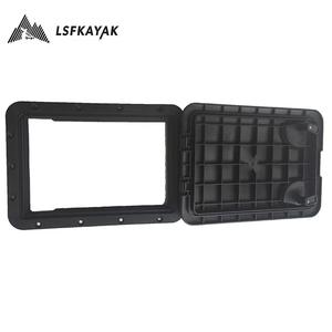 Accesorios para Kayak de Pesca Moldeado en Rollo de Fábrica China: Escotilla Rectangular de Plástico con Bolsa Roja y Caja de Cebo - Product Image 4