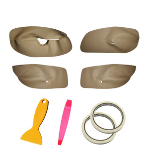 Kits de molduras para puertas Volkswagen de microfibra de cuero, 4 piezas, para Bora Golf 4 2002-2006 - Product Image 2