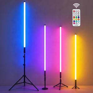 Barre de <span class=keywords><strong>tube</strong></span> RGB KTV DJ T8 Lampe néon <span class=keywords><strong>LED</strong></span> Télécommande Réglable en hauteur Corps ABS IP54 Classé 5050 SMD <span class=keywords><strong>LED</strong></span> <span class=keywords><strong>Dimmable</strong></span> pour utilisation en hôtel - Product Image 1