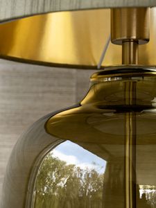 KHÁCH SẠN Đèn bán buôn kính màu xanh lá cây đèn bàn - Product Image 3