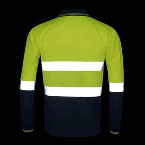 T-shirt de sécurité réfléchissant 100 % polyester YS, haute visibilité, certifié ANSI Classe 1 EN 20471, tailles S-4XL, logo personnalisable OEM/ODM - Product Image 4