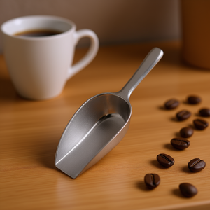 WileSCO Weighing Scoop 160g 210mm Light Alloy <b>Measuring</b> <b>Spoon</b> - Product Image 3