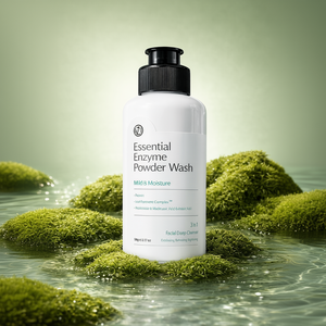 V21 Essential Enzyme Powder Wash 90g Limpiador Facial Suave e Hidratante 3 en 1 Exfoliante, Refrescante e Iluminador - Product Image 5