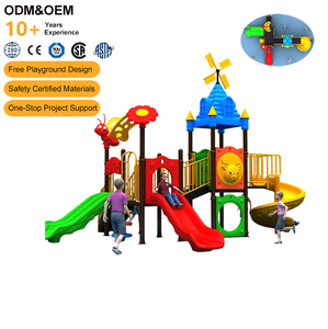 Nouveauté : Toboggan extérieur pour enfants de <span class=keywords><strong>maternelle</strong></span>, équipement de terrain de jeu commercial <span class=keywords><strong>en</strong></span> plastique LLDPE, maison de jeu extérieure pour enfants - Product Image 4