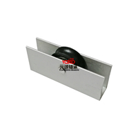 R12 rueda garruchas con carcasa de aluminio de Polea de rodamiento de ventana deslizante para el mercado peruano