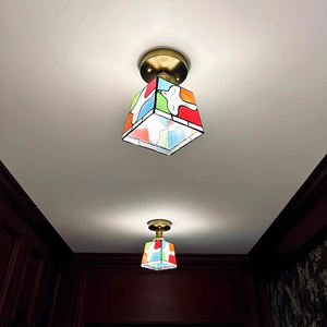 Lámpara Colgante Vintage de Esmalte Esmaltado para Interiores, Lámpara de Techo Creativa con Diseño de Paloma de la Paz para Dormitorio, Lámpara Decorativa de Techo Mediana para Interiores - Product Image 5