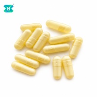 Fabricant Impression de logo personnalisée Capsules HPMC vides transparentes Taille 0 00 Capsules végétariennes transparentes