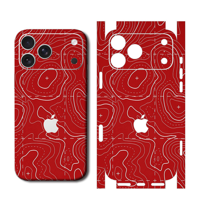For Iphone 17 Pro Full Body Case TPU PC 360 Protection Nature Scenery Design