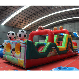 子供と大人のための大きなインフレータブル障害物コース子供と大人のためのウォータースライド - Product Image 6