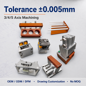 OEM ODM CNC Milling High Precision Custom Aluminum Stainless Steel Titanium Bakelite Machining Parts Wire EDM Broaching 0.01mm