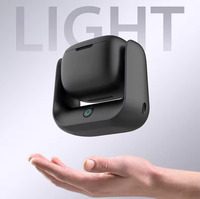 Diffuseur d'arômes arabes en métal, mini brûleur d'encens pour voiture, appareil d'aromathérapie électronique, porte-encens Bukhoor arabe pour la maison