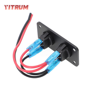 Modified Peephole Panel Combination Switch 12-24V With Wiring For <b>Yachts</b> And RVs 160000214 - Product Image 4