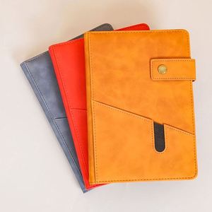 Vente en gros de cahiers personnalisés en cuir PU A5, couverture rigide, logo personnalisé, cahiers en cuir pour étudiants, école - Product Image 6