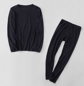 <span class=keywords><strong>Ensemble</strong></span> de sous-vêtements thermiques en laine mérinos pour femmes, manches longues, respirant, séchage rapide, antibactérien, écologique, couche de base pour l'hiver - Product Image 4