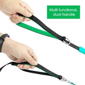Laisse de corde antidérapante <span class=keywords><strong>pour</strong></span> <span class=keywords><strong>chien</strong></span>, solide et confortable, extrêmement durable, laisse d'escalade en nylon de qualité supérieure, rayée - Product Image 3