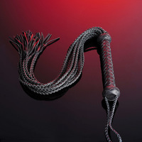 Nouveau fouet en cuir à 12 pompons pour jeu de rôle adulte, accessoire de jeu intime pour couple, BDSM réutilisable, vente en gros d'usine