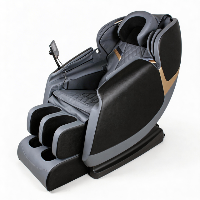 2026 Zero Gravity Shiatsu Massage Chair with Full Body Spa Heating Air Pressure Plug-In & USB Musical Massage Chair