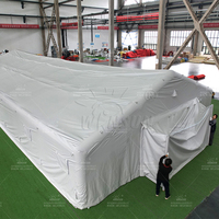 Tente gonflable commerciale WINSUN en PVC, grande, en tissu Oxford, double couche, imperméable, ignifuge, coupe-vent, quatre saisons, pour l'extérieur, manuelle