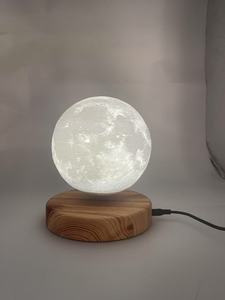Lámpara Lunar 3D Flotante de Levitación Magnética con Base Redonda, Luz <span class=keywords><strong>Luna</strong></span> para Decoración de Dormitorio - Product Image 5