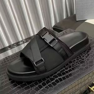 Sandalias Planas de Alta Calidad para Hombre, Talla Grande, Antideslizantes, Cómodas, de Cuero PU, Pantuflas de Diseño Casual de Moda 2026 - Product Image 3