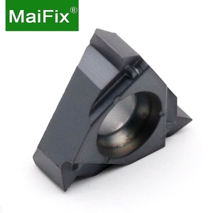 Maifix 10 Stück 11IR A60 <span class=keywords><strong>ZP10</strong></span> Hartmetall-Schneideeinsätze CNC-Drehwerkzeuge Stahlschneidende Diamant-Dreh- und Gewindeeinsätze - Product Image 3